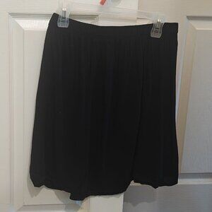 Old Navy Black Flared Mini Skirt - Size Medium
